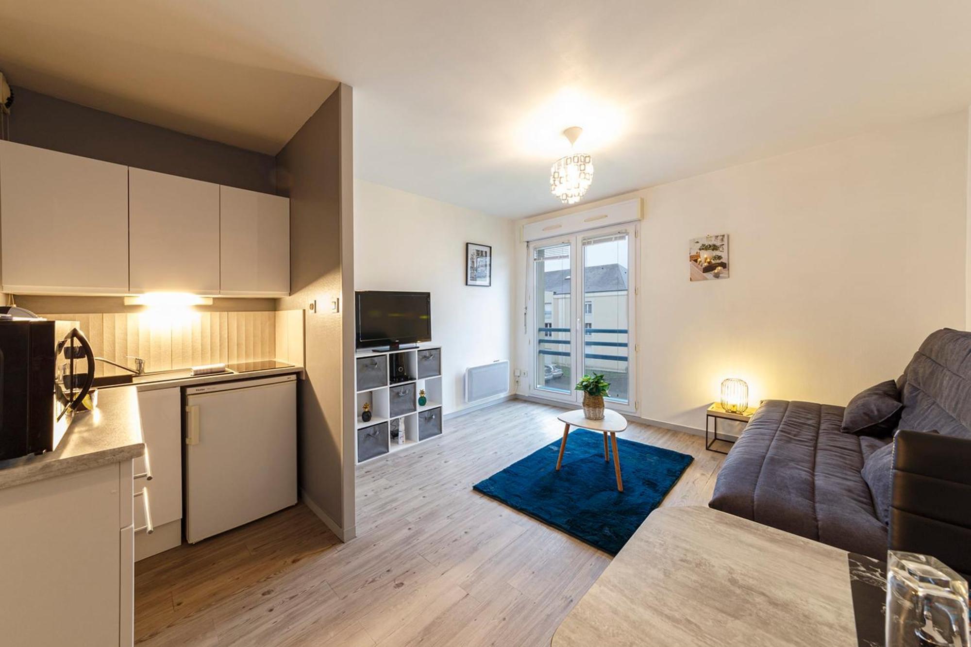 Le Bocage Wifi Parking Tramway Appartement Angers Buitenkant foto
