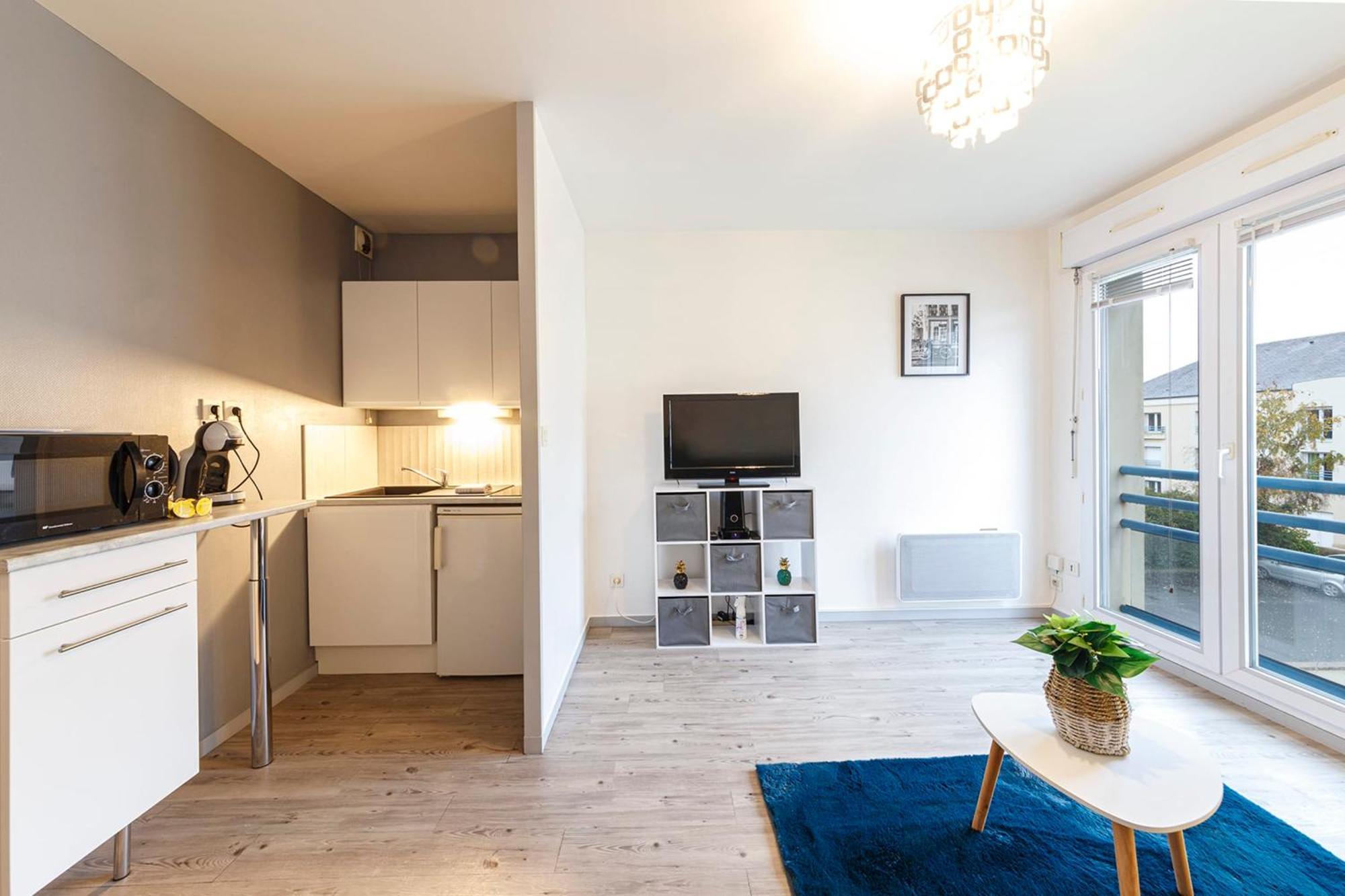 Le Bocage Wifi Parking Tramway Appartement Angers Buitenkant foto